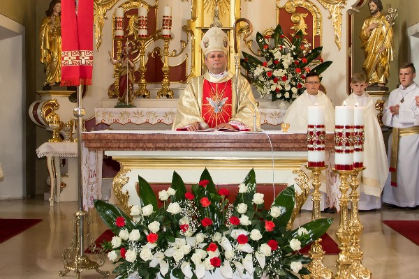 Wizytacja kanoniczna Księdza biskupa Leszka Leszkiewicza Ołpiny 2019